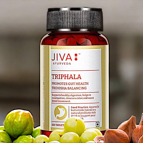 120 jiva triphala tablets - triphala, amla