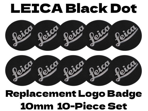 Leica logo badge black - leica,