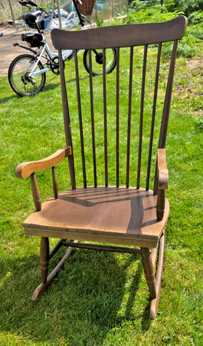 Antique high back - , windsor