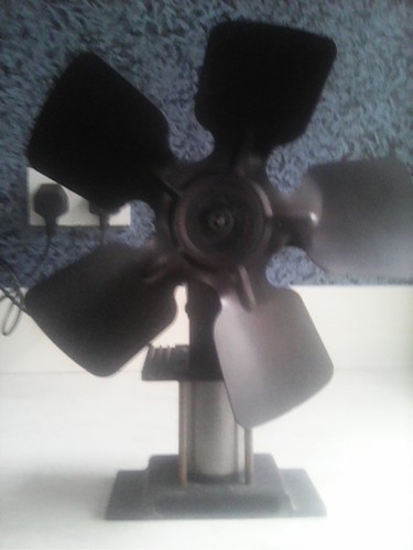 Stirling engine woodburner - engine,