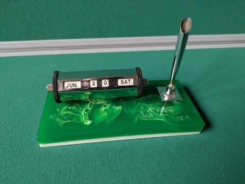 Vintage desk perpetual - desk,