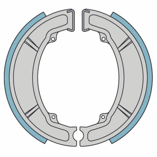 Rear brake shoes - yamaha, tzr