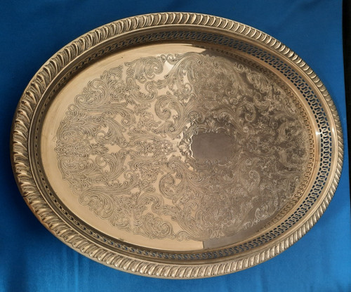 Vintage silverplate serving - silverplate,