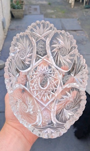 American beautiful cut glass - american,