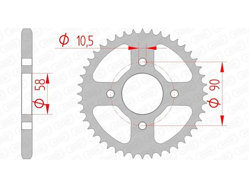 Afam standard steel crown - afam,