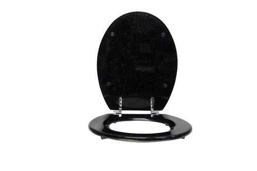 Glitter toilet seat durable - glitter,