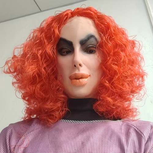 Realistic female latex masks - female,