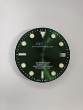 New Replacement green Submariner Date 300m Dial for Seiko 7S26 NH35 SKX007