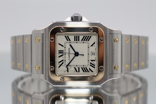 Cartier santos 18k yellow gold - yellow,