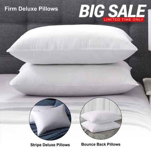 Large filled bed pillows - large,