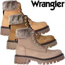 Wrangler Womens Boots Suede