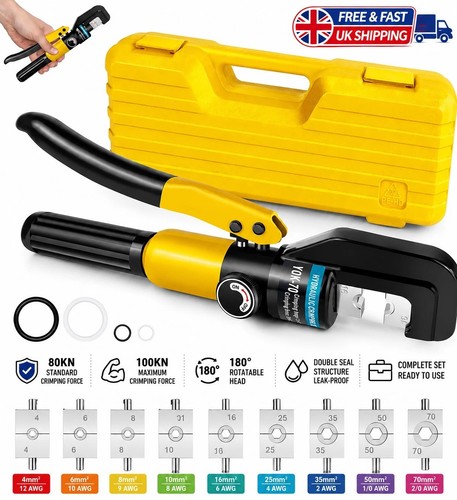 Dies hydraulic crimper - 9,