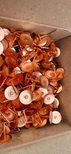 Copper Disc Rivets 19mm x 19mm