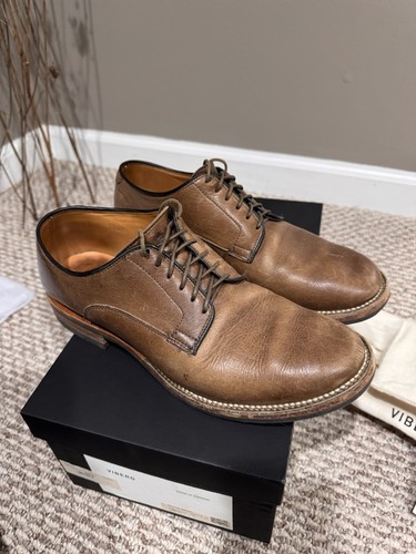 Viberg derby shoes stone - viberg,