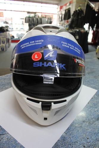 Shark spartan white - white, (l)