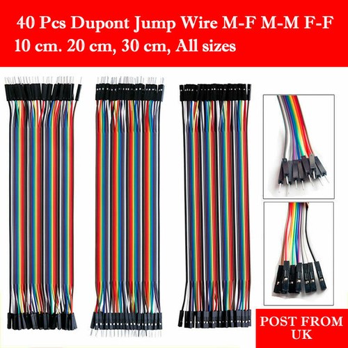 Dupont jump wire - dupont, m-f
