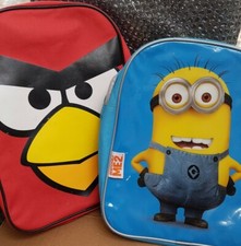 Original Despicable Me 2 Minions Backpack and Angry birds backpack(2)
