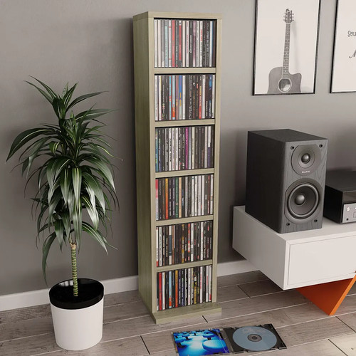 Walplus cabinet sonoma oak - cd,