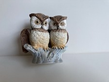 Porcelain Owl Sculptures