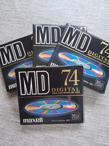 Maxell mini disc - disc, digital
