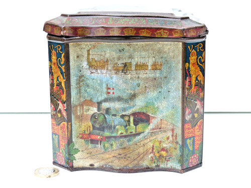 Rare antique figural casket - antique,