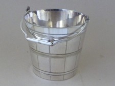 Ice Bucket Silver Plate