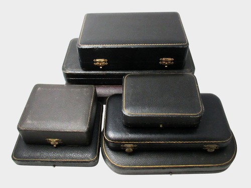 Antique empty cutlery case - case, box