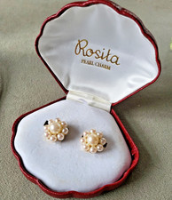 Rosita Pearl Cluster Clip on