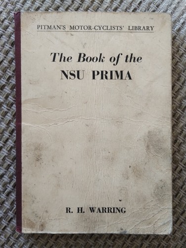 Book the nsu prima 1st - of, prima.