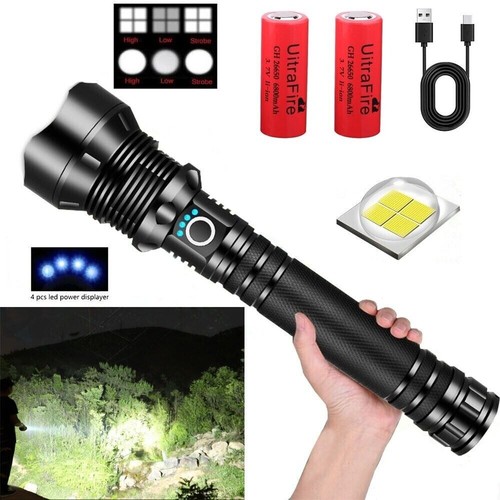 Super bright flashlight zoom - bright,