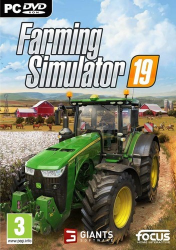 Farming simulator cd dvd - farming, 19
