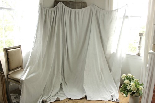 Antique french large bed - large,