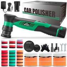 BATOCA S5 Mini Car Polisher Buffer Cordless Polishing Machine Detailing 1"3" Pad