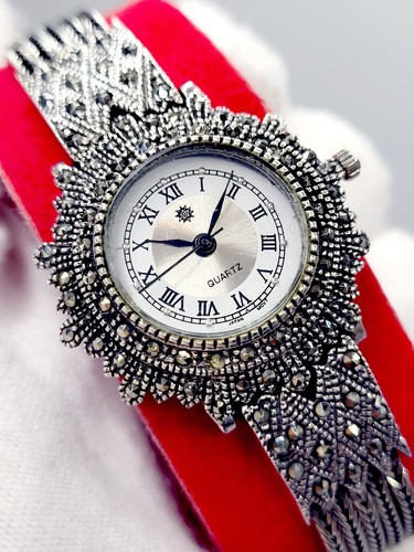 Marcasite vintage 925 - marcasite,