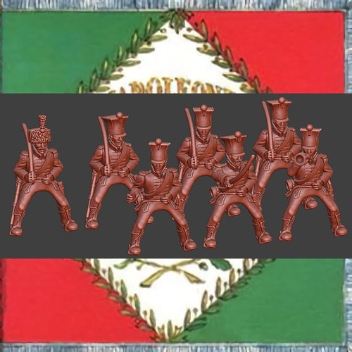 28mm napoleonic italian light - napoleonic,