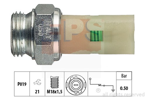 Oil pressure switch - pressure, for