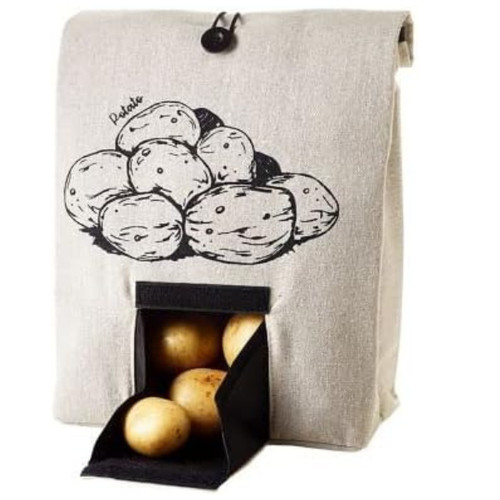 Potato bag with button - potato,