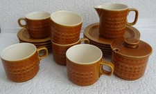 Hornsea Saffron Tea set cups