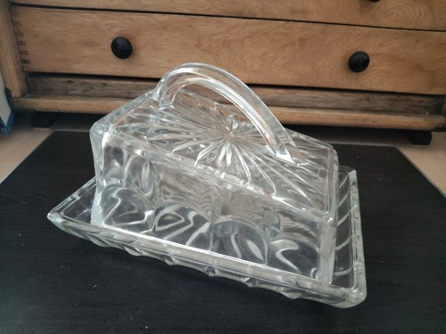 Vintage pressed glass - vintage,