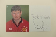 1994-96 Denis irwin Signed