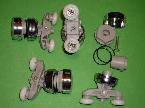 Shower door rollers twin - rollers,