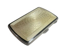 LOVELY SOLID SILVER GUILLOCHE