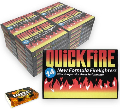 Quickfire firelighters bulk - firelighters,