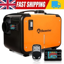 8KW 12V Air Diesel Heater LCD Monitor Remote ALL IN ONE Diesel Air Heater SUV UK
