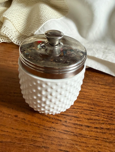 Bia egg coddler white ceramic - bia, coddler,