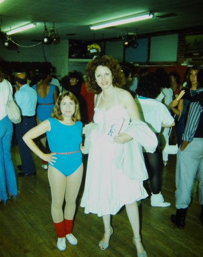 1980s disco nightclub roller - disco,