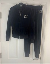 Stunning Lipsy  Black Ladies Size Small 8 Tracksuit