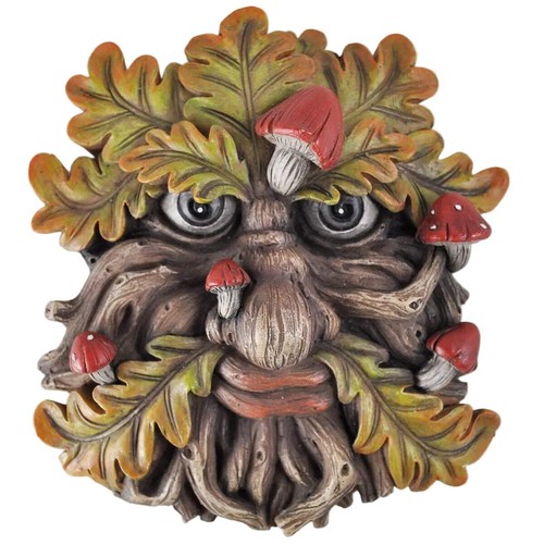 Greenman face wall plaque - wall,