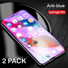 2 x Anti-Blue Light Hydrogel Screen Protector For Motorola Moto G4 Plus