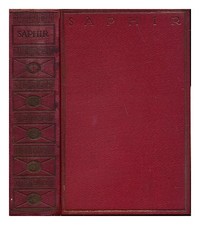 Sapphire, Moritz Gottlieb (1795-1858). Meyerstein, Karl Saphir's humorous work